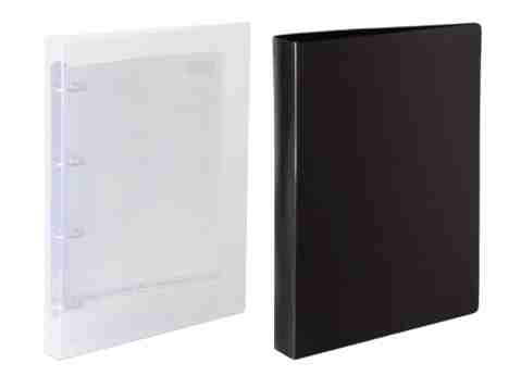 FICHARIO PVC 4 ARGOLAS 26X34CM